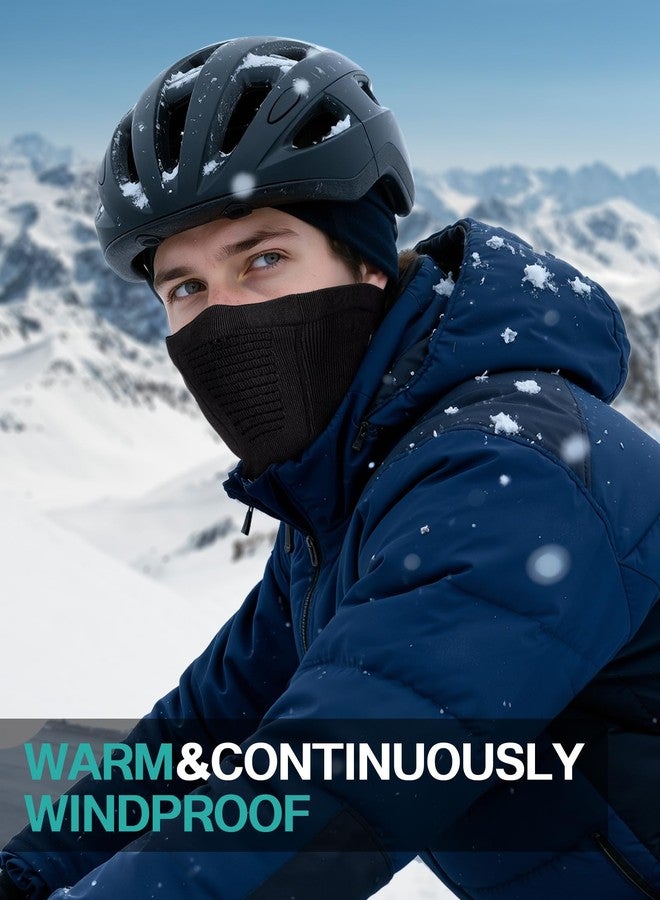 AOPREL Winter Neck Gaiter Windproof Neck Warmer Scarf Breathable Half-Face Mask Ski Mask Unisex for for Cold Weather Outdoor - Image 4